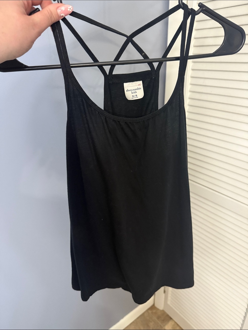 Abercrombie & Fitch Black Strappy Camisole